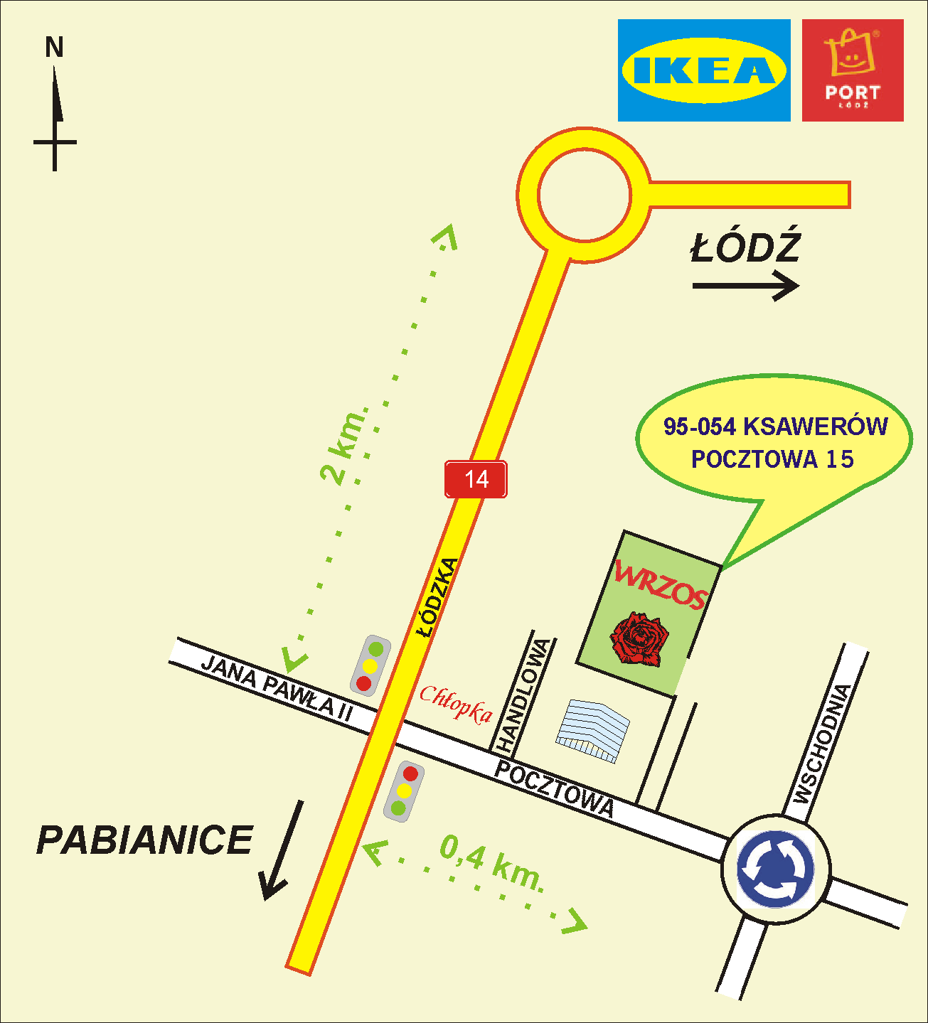powiększ mapę